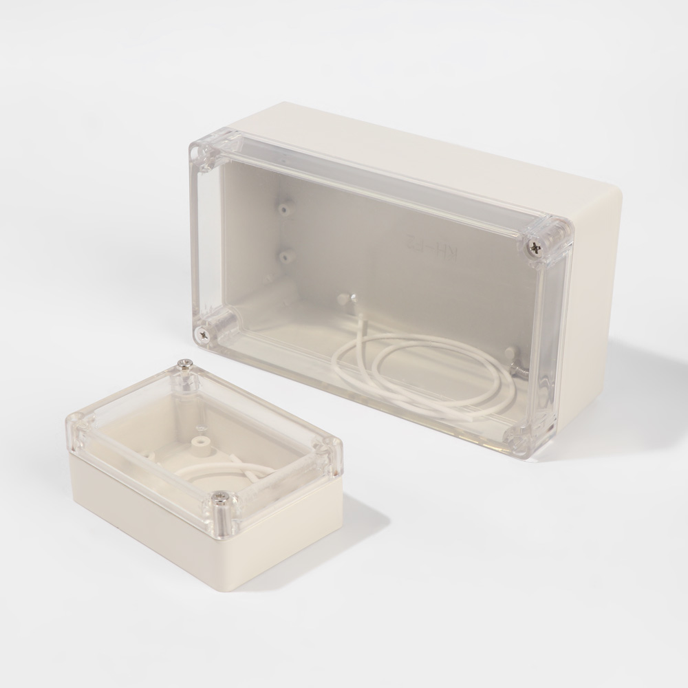 Diy Electronics Housing - White Waterproof Enclosure Plastic Junction Box
