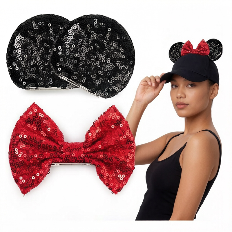 Diy Mouse Electronics - Magnetic Mouse Ears with Magnetic Bows