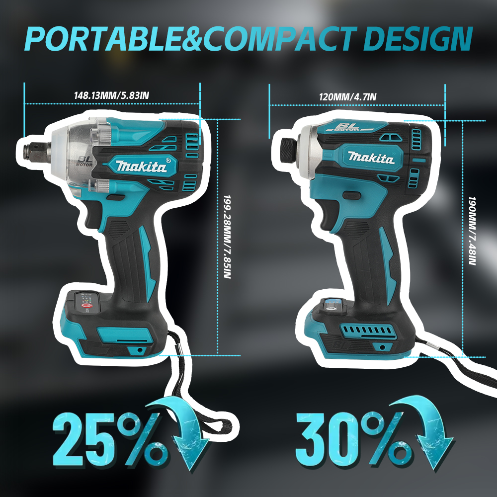 Makita Drill Dtw300 - Makita DTW300 Brushless Rechargeable Impact Electric