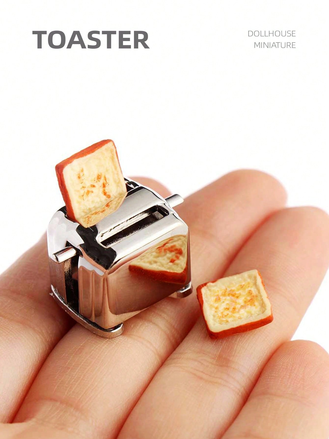 1:12 Dollhouse Miniature Toast - Diy Electronics Housing recension och pris