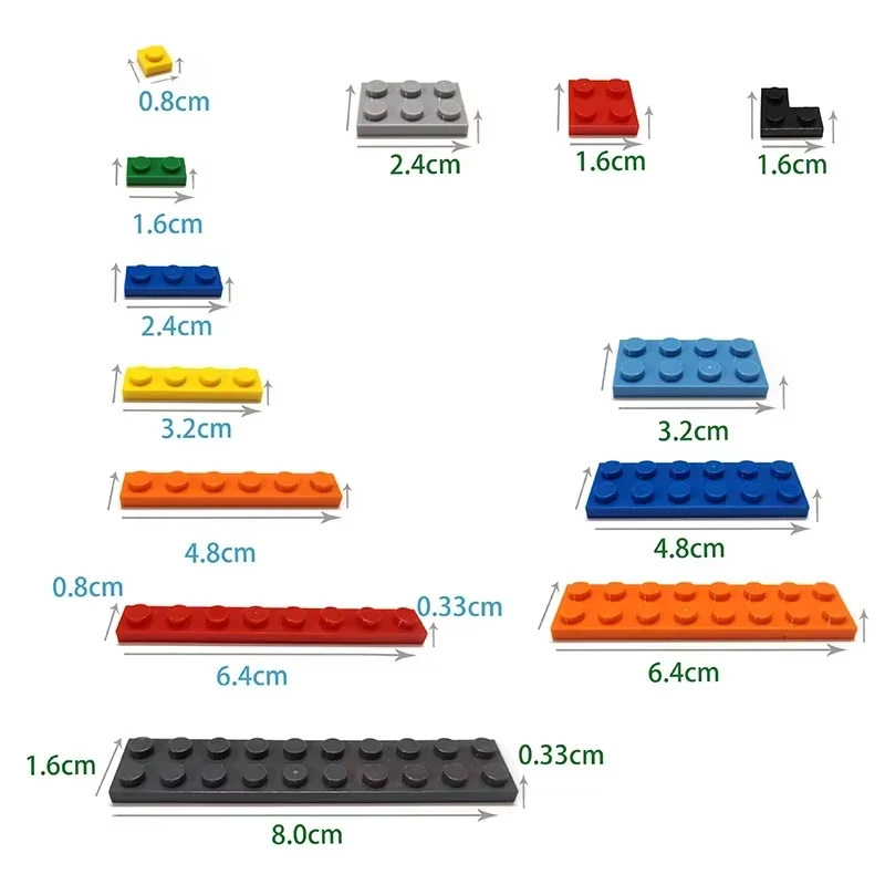 100PCS MOC 2420 Plate 2x2 Buil - Diy Electronics Ideas recension och pris