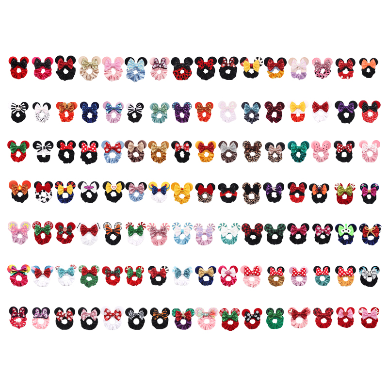 1pc Mouse Ears Hair Scrunchies - Diy Mouse Electronics recension och pris