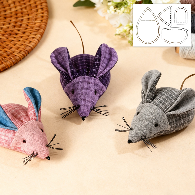 YOMDID 1pc Handmade Mouse Sewi - Diy Mouse Electronics recension och pris