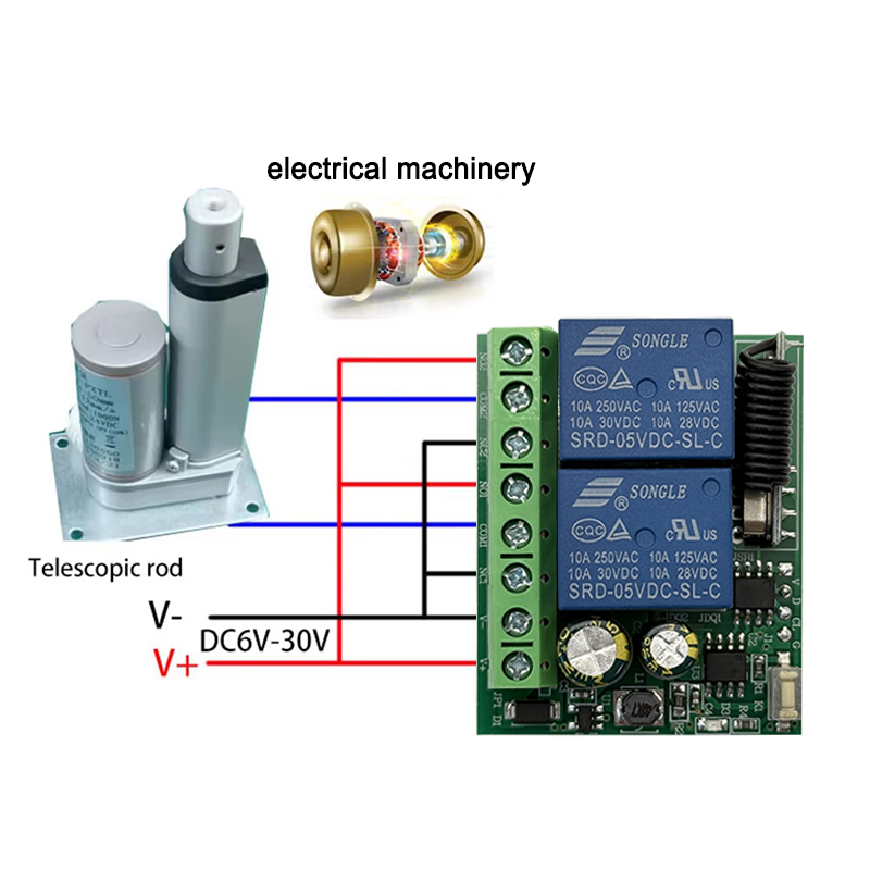 DC 9V 12V 24V AC 85-250V 2CH R - Rf 433Mhz Module recension och pris