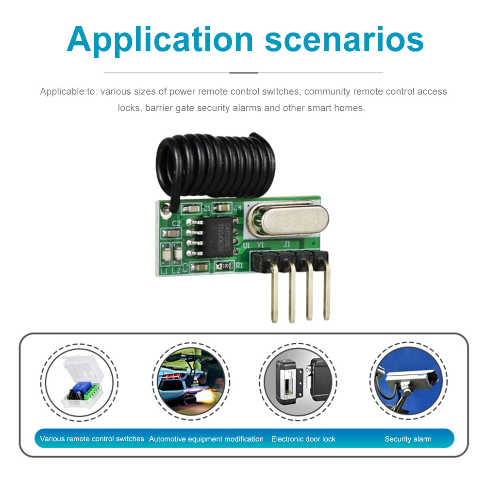 315MHz/433MHz RF Wireless Modu - Rf 433Mhz Module recension och pris