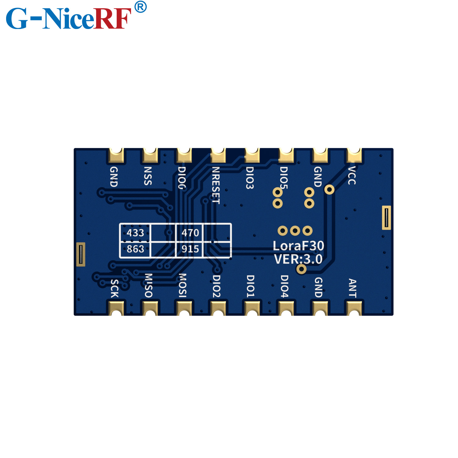 G-NiceRF | 2PCS LoRa1278F30 1W - Rf 433Mhz Module recension och pris