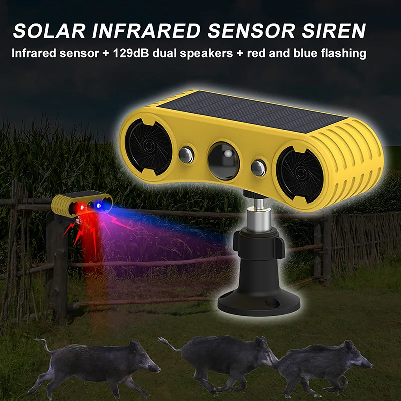 Solar Motion Sensor Alarm LED  - Ldr Light Sensor recension och pris