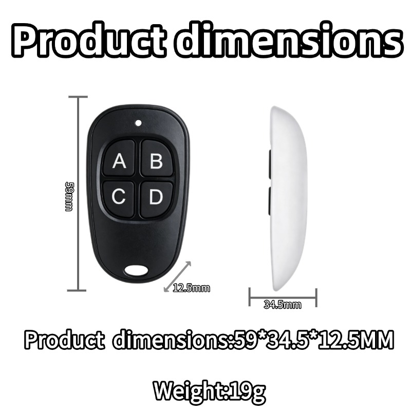 433MHz Universal Wireless Remo - Rf 433Mhz Module recension och pris