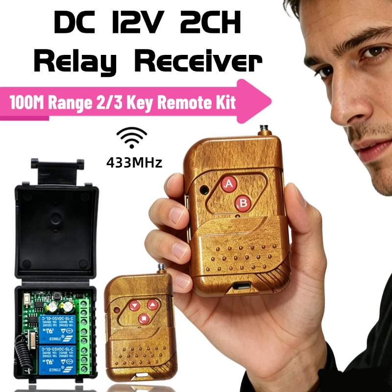 433.92Mhz DC 9-30V 12V 24V10A  - Rf 433Mhz Module recension och pris