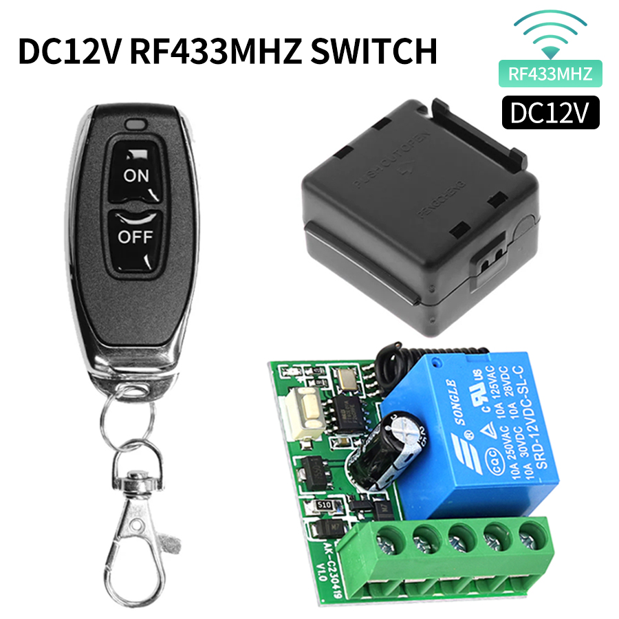 433MHz DIY Wireless Switch DC1 - Rf 433Mhz Module recension och pris
