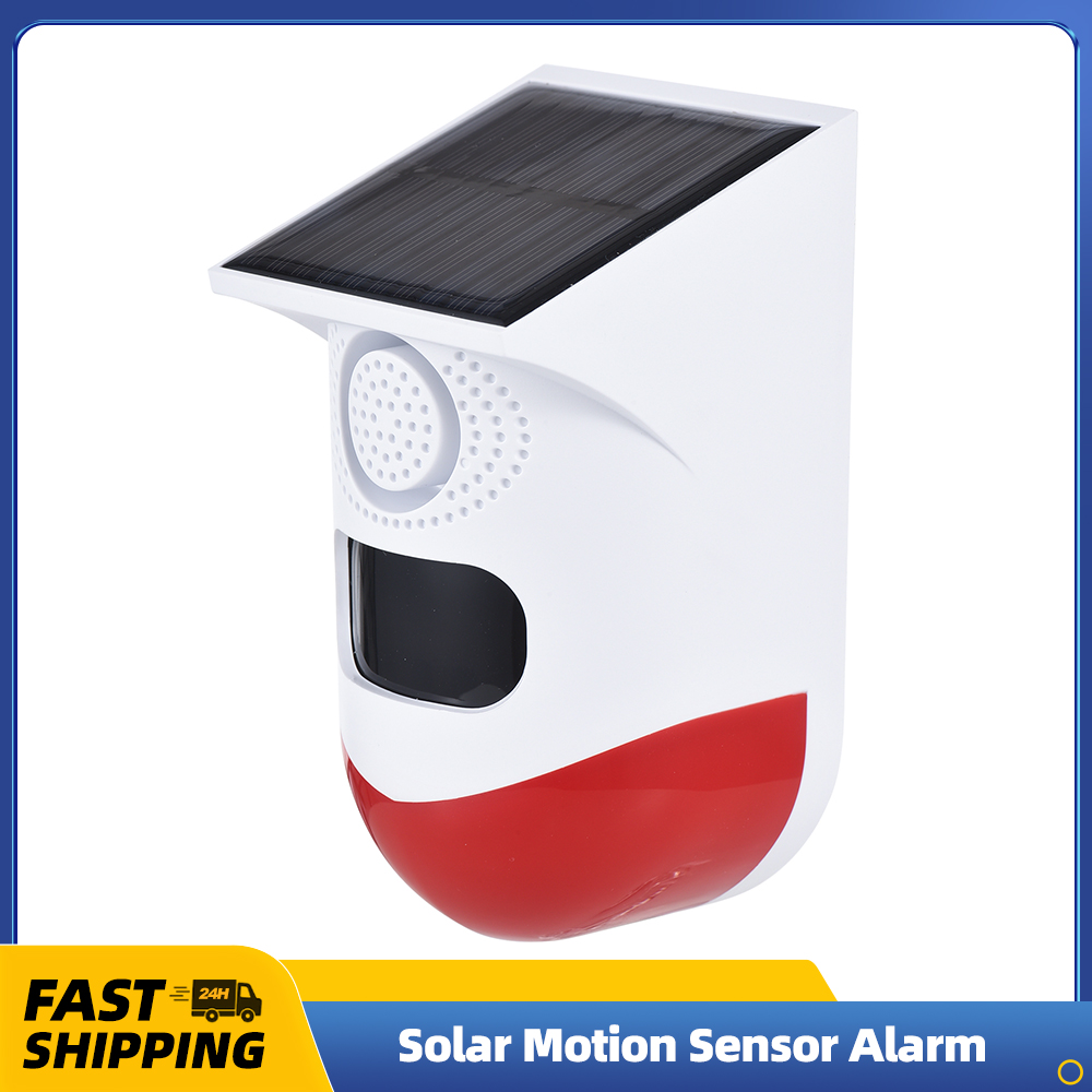 Solar Motion Sensor Alarm Outd - Ldr Light Sensor recension och pris