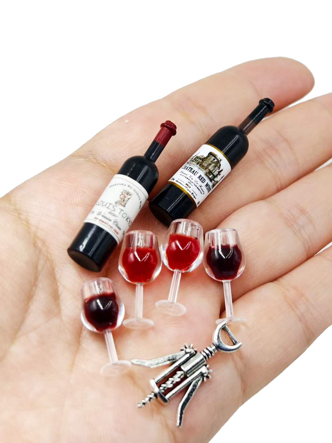Dollhouse Mini Wine Champagne  - Diy Electronics Housing recension och pris