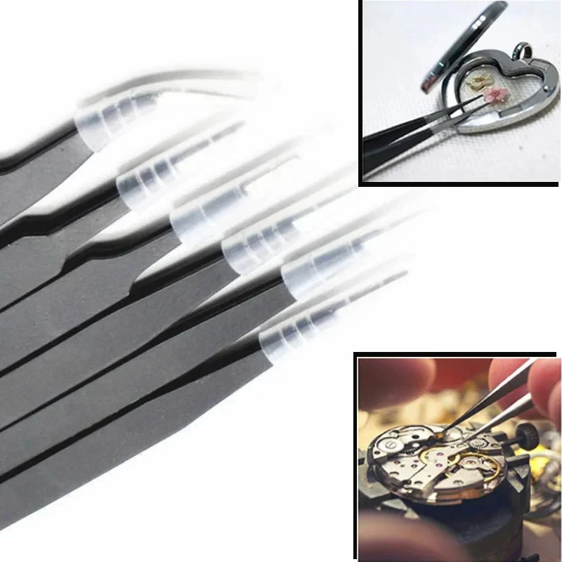Galacok 6PCS Precision Tweezer - Soldering Iron Kit recension och pris
