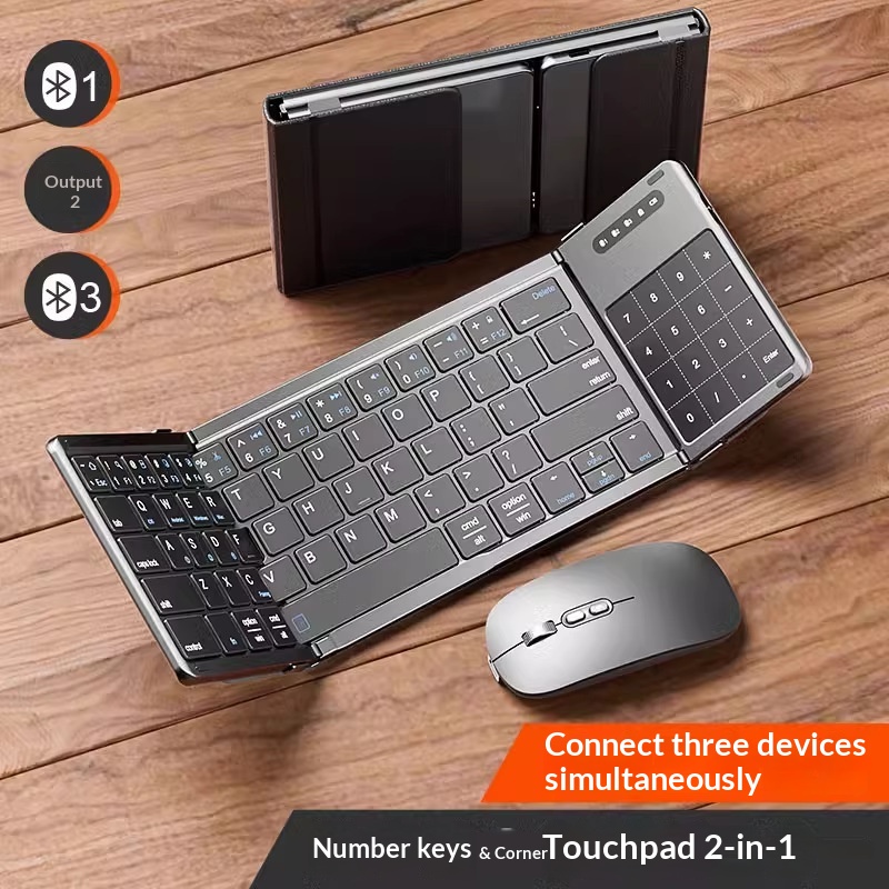 Mengzu Tri Fold Wireless Bluet - Diy Mouse Electronics recension och pris