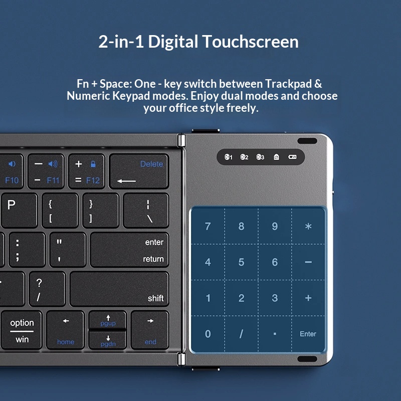 Mengzu Tri Fold Wireless Bluet - Diy Mouse Electronics recension och pris