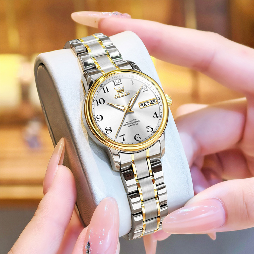 OLEVS Luxury Watch for Woman L - Push Button Tactile recension och pris