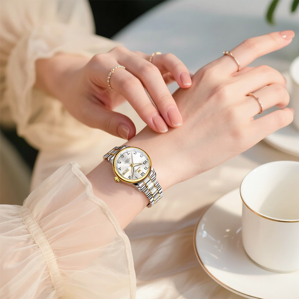 OLEVS Luxury Watch for Woman L - Push Button Tactile recension och pris