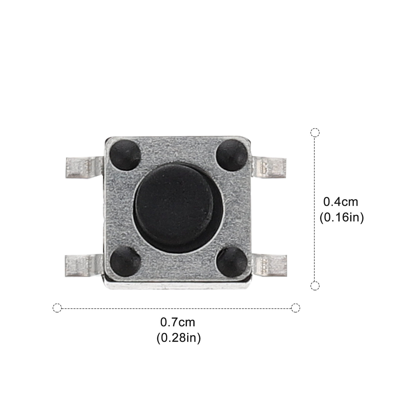 100Pcs Tactile Push Button Swi - Push Button Tactile recension och pris