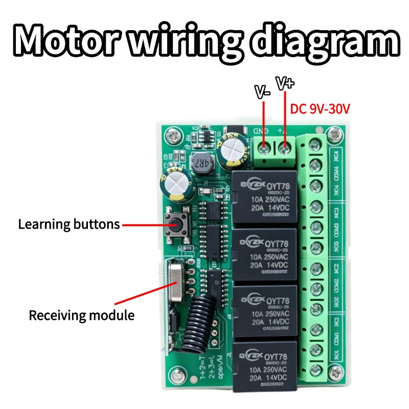 Universal Wireless Remote Cont - Rf 433Mhz Module recension och pris
